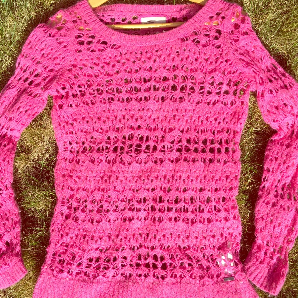 Knit Sweater w/Holes